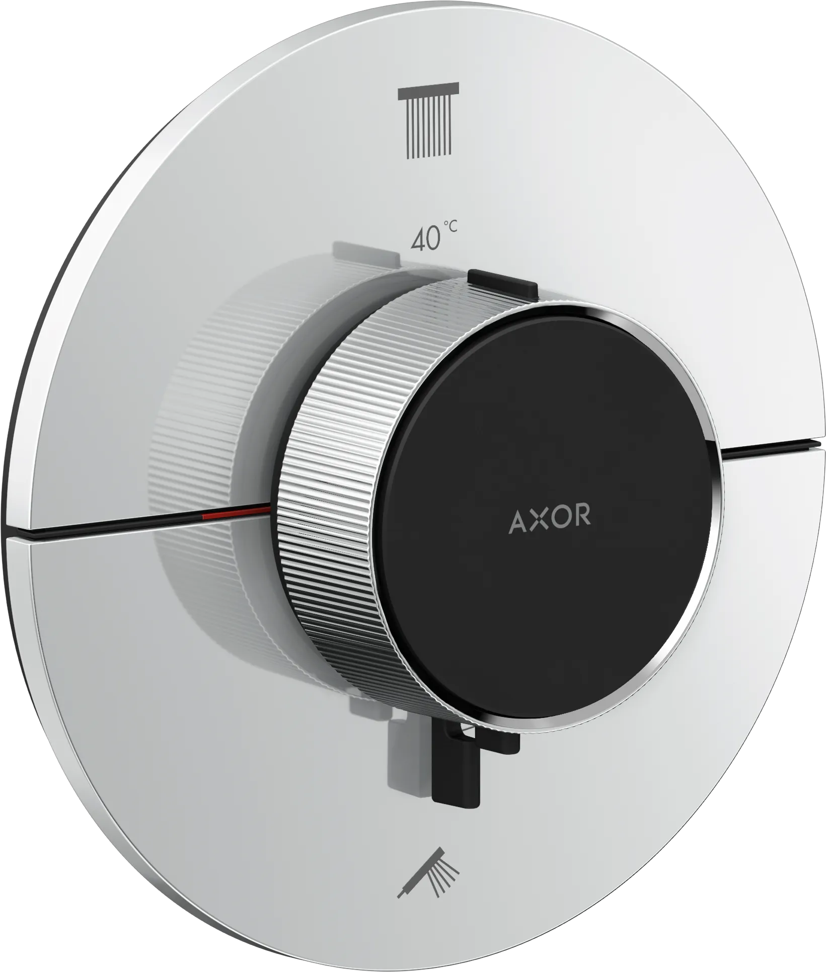 Hansgrohe AXOR ShowerSelect ID Thermostat Unterputz rund für 2 Verbraucher, Chrom Hansgrohe AXOR ShowerSelect ID Thermostat Unterputz rund für 2 Verbraucher, Chrom