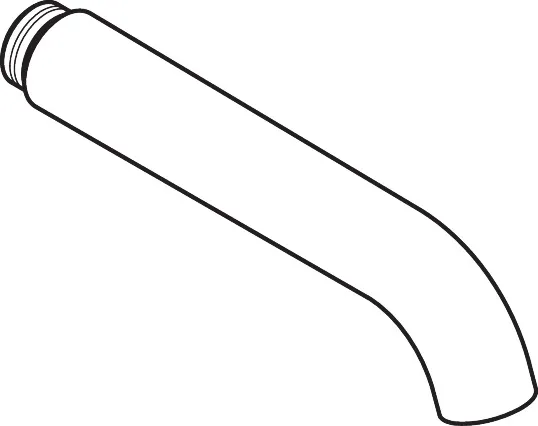 AXOR One Gießrohr, Chrom