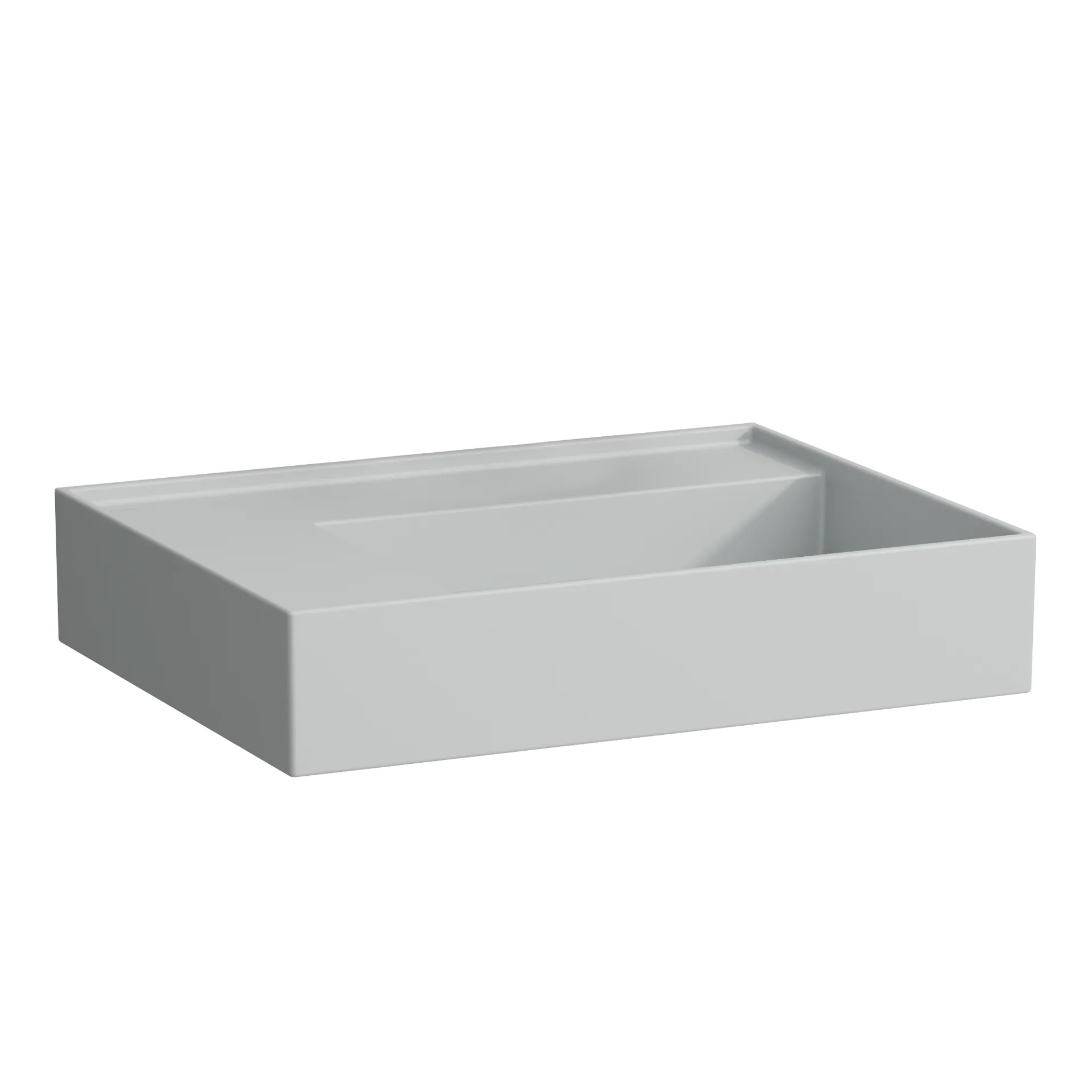 Aufsatzwaschtisch Kartell • 460x600x150 1 Hahnloch ohne Überlauf Ablage links weiß Aufsatzwaschtisch Kartell • 460x600x150 1 Hahnloch ohne Überlauf Ablage links weiß