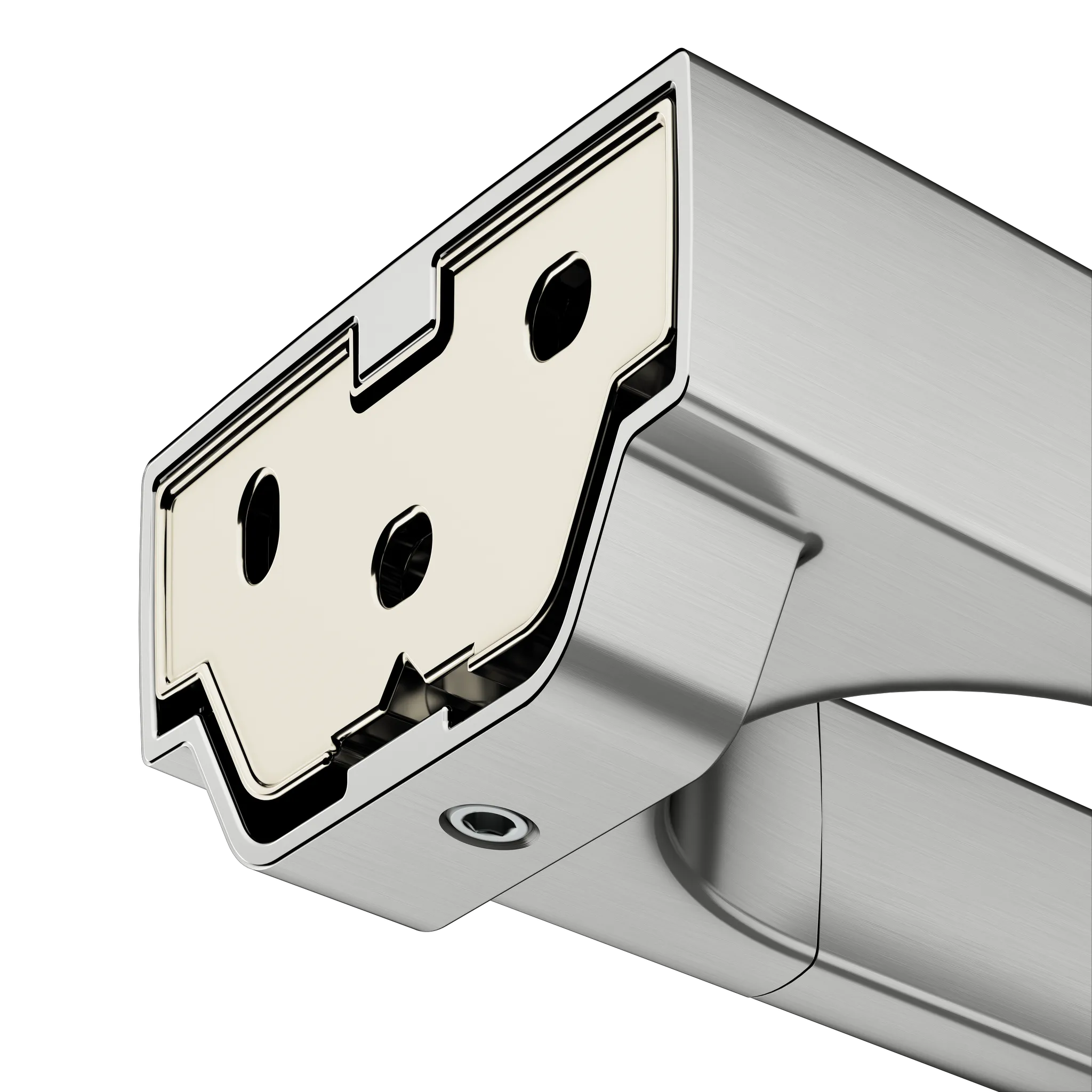 KEUCO COLLECTION MOLL Handtuchhalter 2-armig 450 mm Edelstahl-finish