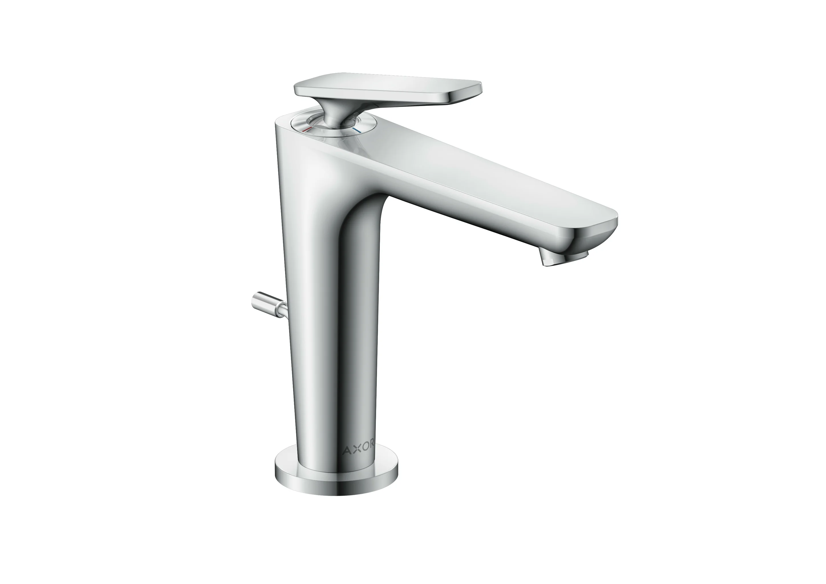 Hansgrohe AXOR Citterio C Einhebel-Waschtischmischer 125, Chrom, Ausladung 135 mm, Auslaufhöhe 125 mm