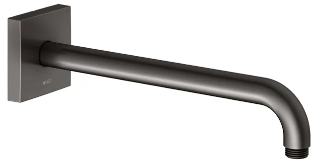 Brausen und Brausezubehör Brausearm Wandanschluss Ausladung 300 mm Titanschwarz gebürstet Brausen und Brausezubehör Brausearm Wandanschluss Ausladung 300 mm Titanschwarz gebürstet