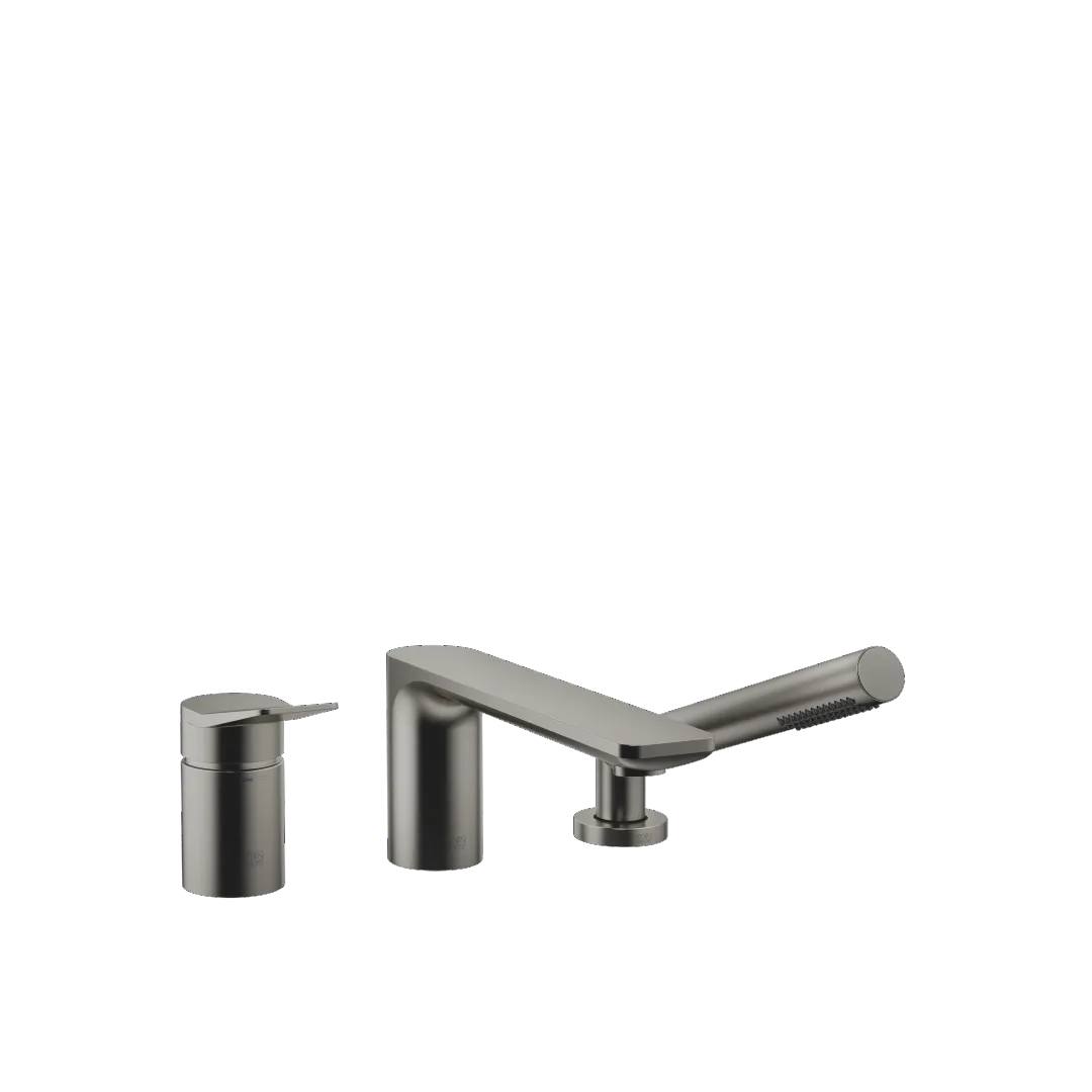 Dornbracht LISSE Wannen-Dreiloch-Einhandbatterie Dark Platinum gebürstet Dornbracht LISSE Wannen-Dreiloch-Einhandbatterie Dark Platinum gebürstet