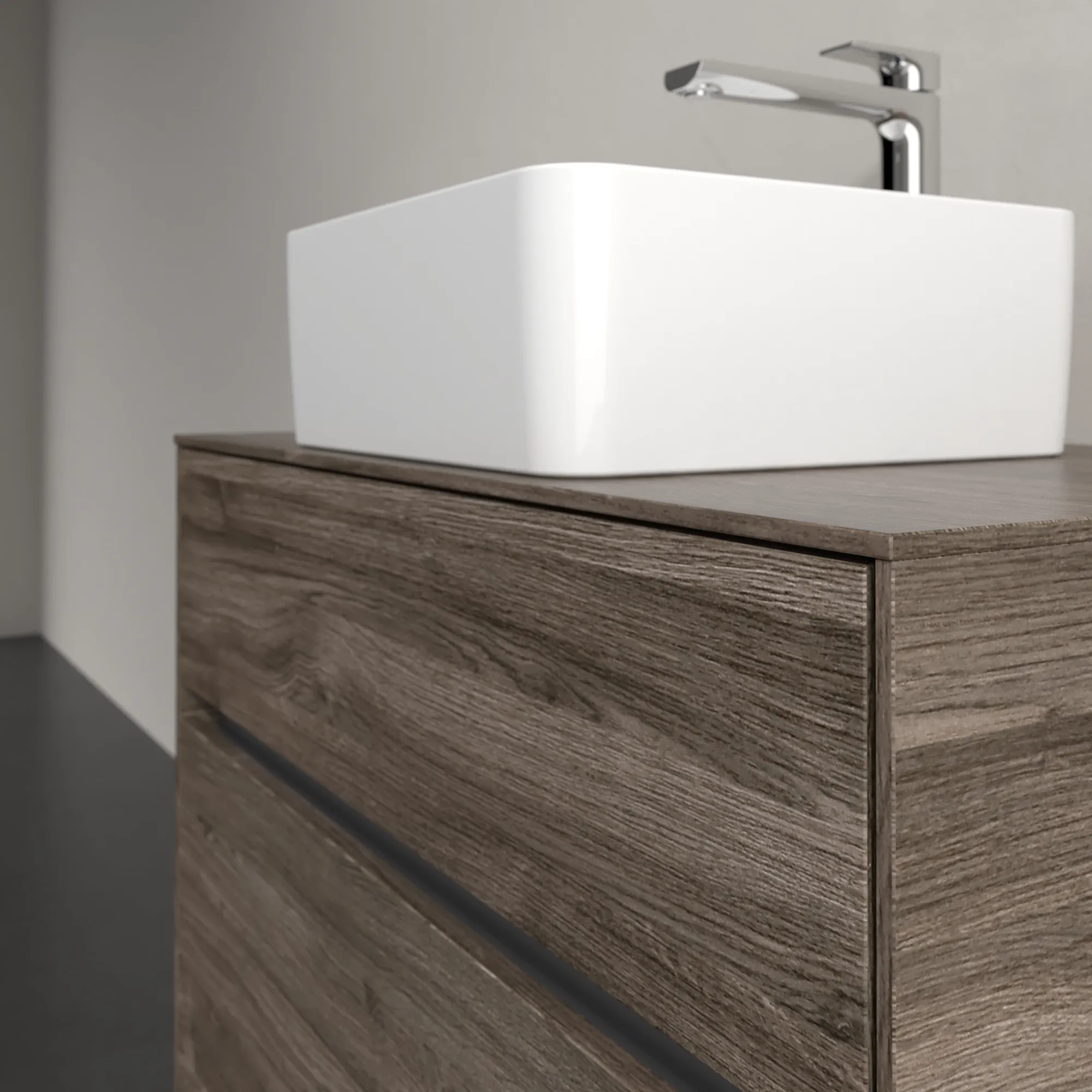 Villeroy & Boch Collaro Waschbeckenunterschrank C03700 800x548x500mm Stone Oak Villeroy & Boch Collaro Waschbeckenunterschrank C03700 800x548x500mm Stone Oak