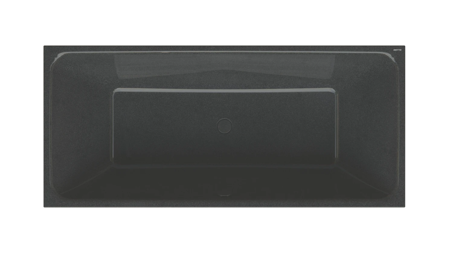 Bette Badewanne „BetteLoft Ornament“ freistehend rechteck 181 × 81 cm in Midnight Bette Badewanne „BetteLoft Ornament“ freistehend rechteck 181 × 81 cm in Midnight