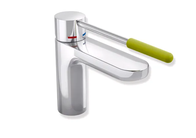 Einhand-Waschtischarmatur „System-Armaturen“ 19,9 cm in Apfelgrün Einhand-Waschtischarmatur „System-Armaturen“ 19,9 cm in Apfelgrün