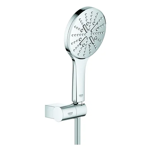 Wandhalterset Rainshower SmartActive 130 26580, 3 Strahlarten, Wandbrausehalter verstellbar, Brauseschlauch Silverflex 1500 mm, 9,5 l/min, chrom Wandhalterset Rainshower SmartActive 130 26580, 3 Strahlarten, Wandbrausehalter verstellbar, Brauseschlauch Silverflex 1500 mm, 9,5 l/min, chrom