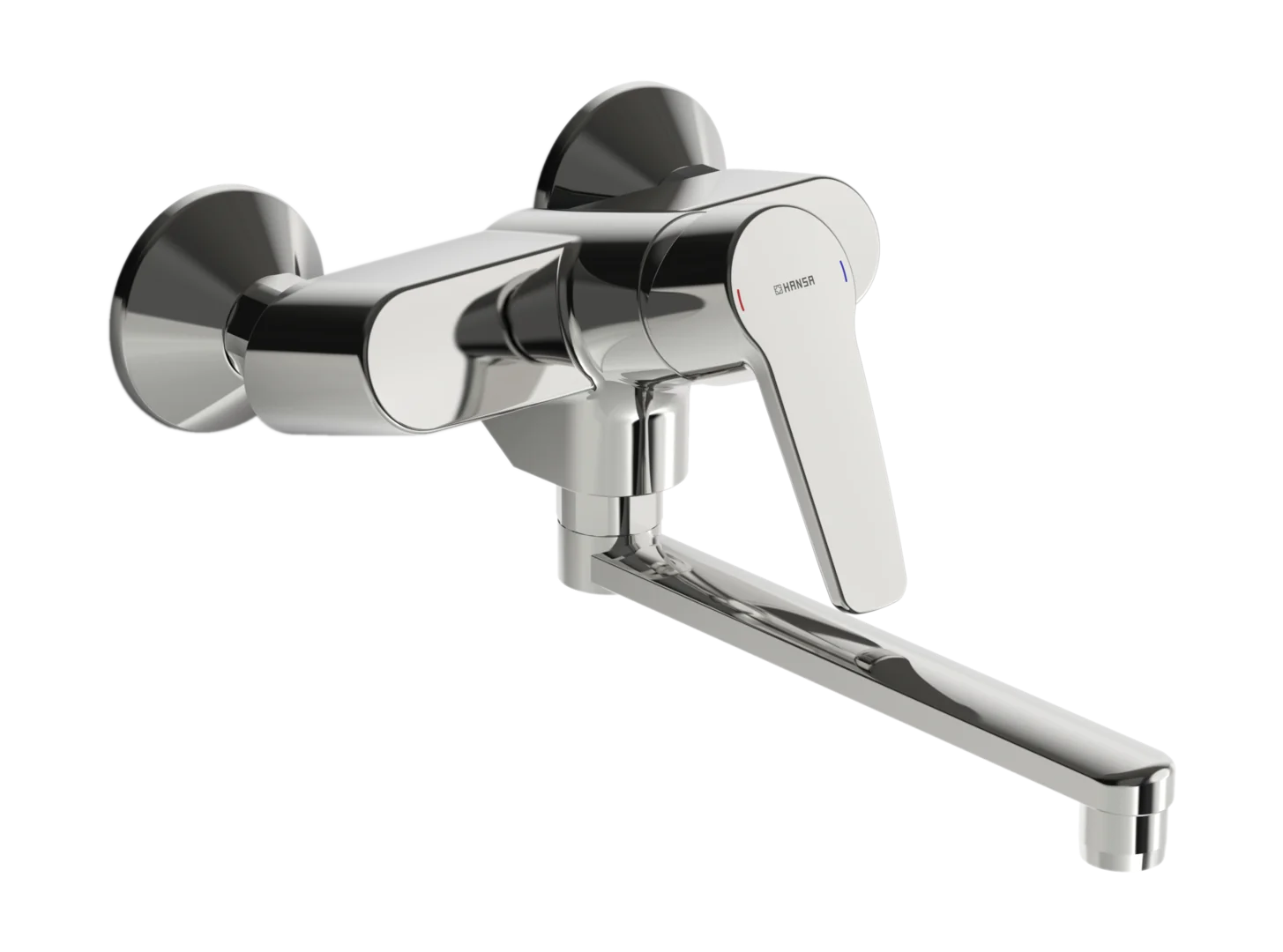 HansaPOLO Einhebelmischer Küchenarmatur HansaPOLO 5162 Ausladung 200 mm DN15 Chrom HansaPOLO Einhebelmischer Küchenarmatur HansaPOLO 5162 Ausladung 200 mm DN15 Chrom