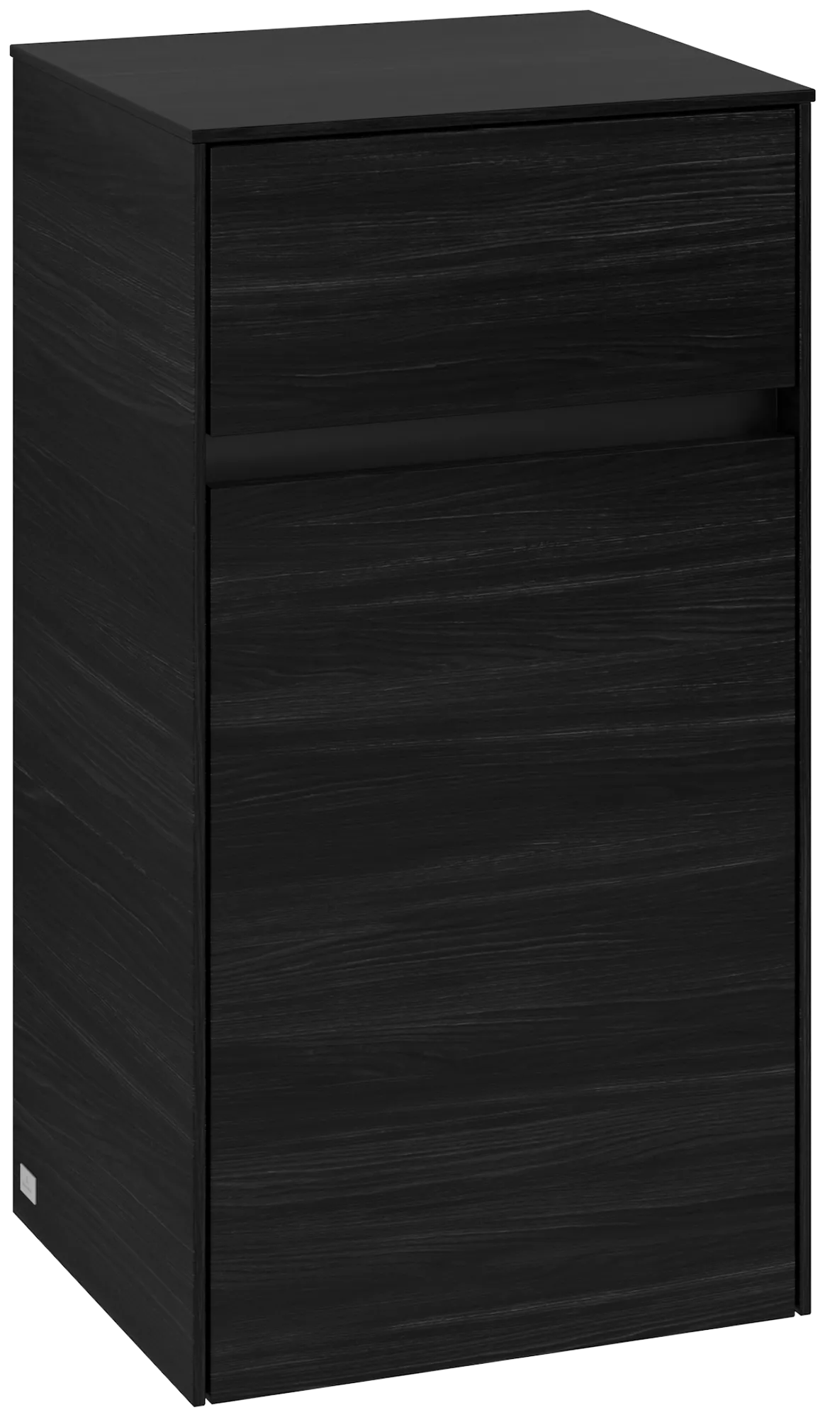 Villeroy & Boch Seitenschrank „Collaro“ 1 Tür, 1 Auszug / Schublade 40,4 × 74,8 × 34,9 cm 1 Tür, Anschlag (Scharnier) links, 1 Auszug / Schublade Villeroy & Boch Seitenschrank „Collaro“ 1 Tür, 1 Auszug / Schublade 40,4 × 74,8 × 34,9 cm 1 Tür, Anschlag (Scharnier) links, 1 Auszug / Schublade