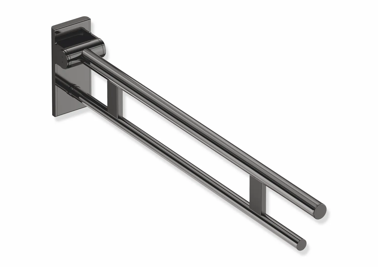 HEWI System 900 Mobiler Stützklappgriff Duo, Design A, Edelstahl, PVD, Ausladung 900 mm HEWI System 900 Mobiler Stützklappgriff Duo, Design A, Edelstahl, PVD, Ausladung 900 mm