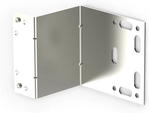 HansaMATRIX Montageplatte HansaMATRIX 4405, abgewinkelt