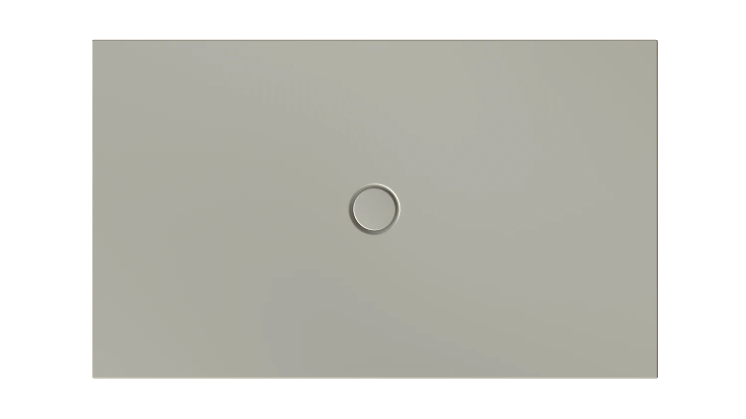 Bette rechteck Duschwanne „BetteFloor“ 1500 × 900 mm mit BetteAntirutsch Pro, ohne Oberflächenveredelung, ohne Wannenträger, in Stone