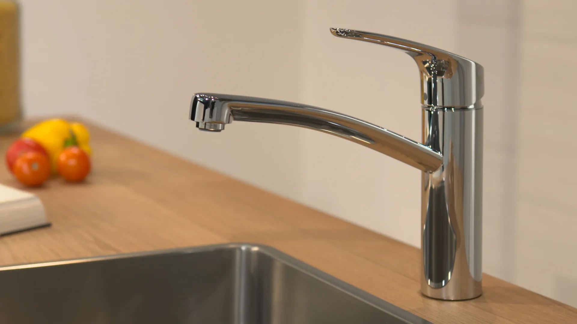 Hansgrohe Focus M41 Einhebel-Küchenmischer 160, 1jet, Chrom