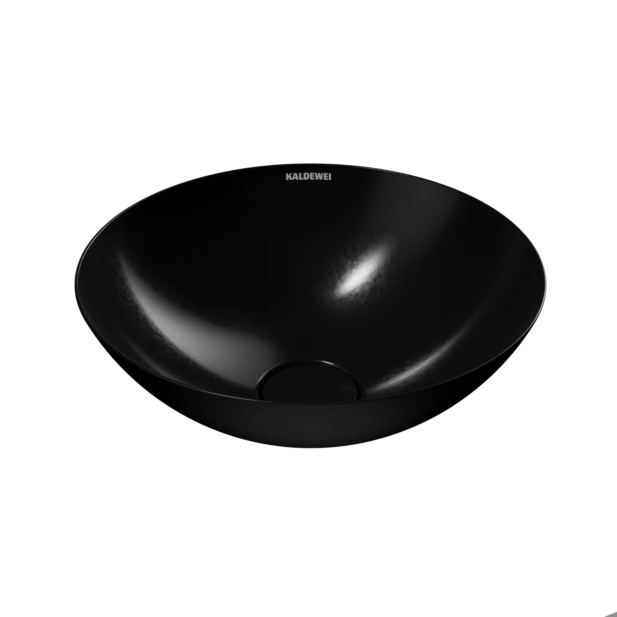 Kaldewei AVELLINO Waschtischschale, schwarz, Perl-Effekt, Durchmesser 360 mm, Tiefe 141 mm, ohne Überlauf Kaldewei AVELLINO Waschtischschale, schwarz, Perl-Effekt, Durchmesser 360 mm, Tiefe 141 mm, ohne Überlauf