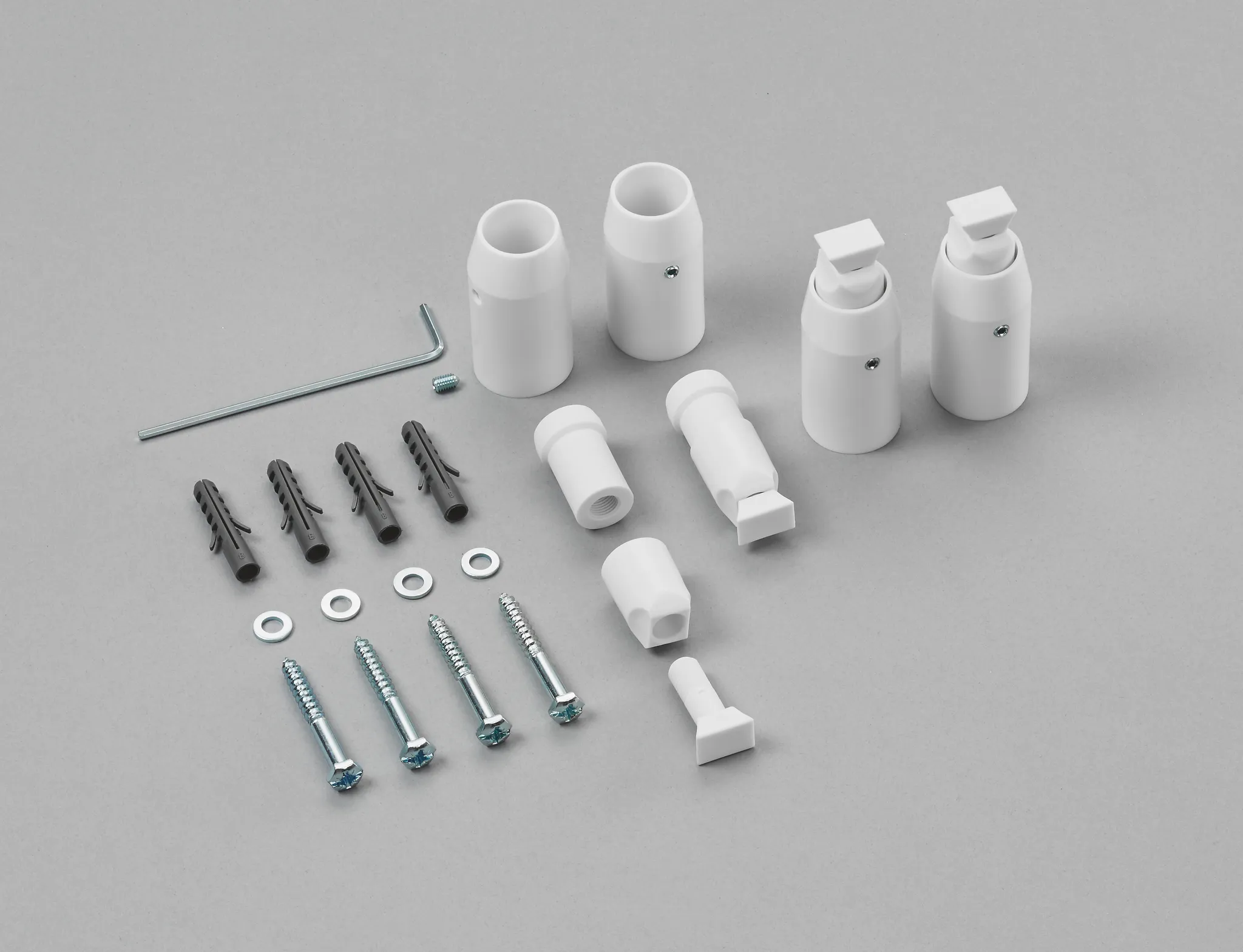 Zehnder Montageset für Elektroheizkörper „Universal“ in weiß Zehnder Montageset für Elektroheizkörper „Universal“ in weiß