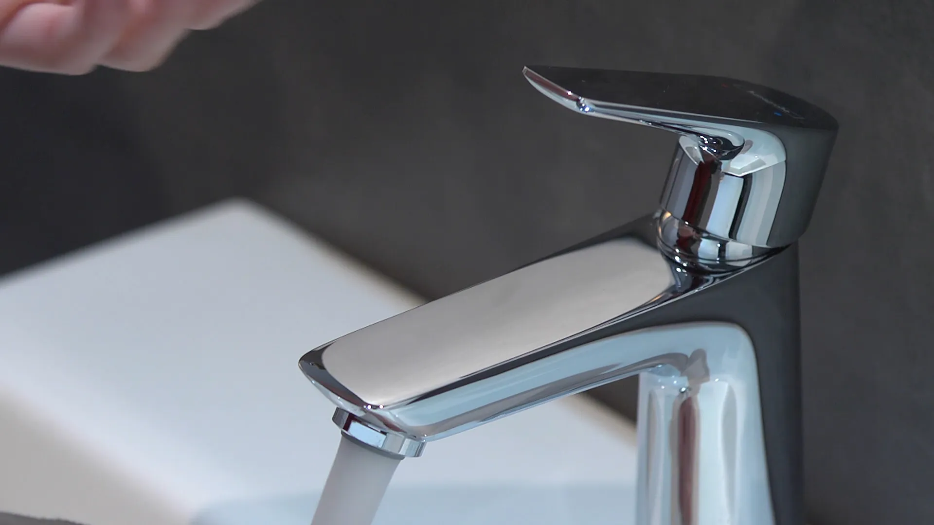 Hansgrohe Talis E Einhebel-Waschtischmischer 110 mit Zugstangen-Ablaufgarnitur, Chrom
