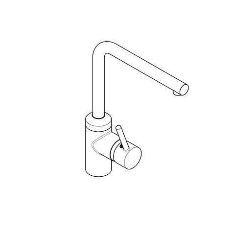 L-INE Spültisch-Einhandmischer DN 15 chrom