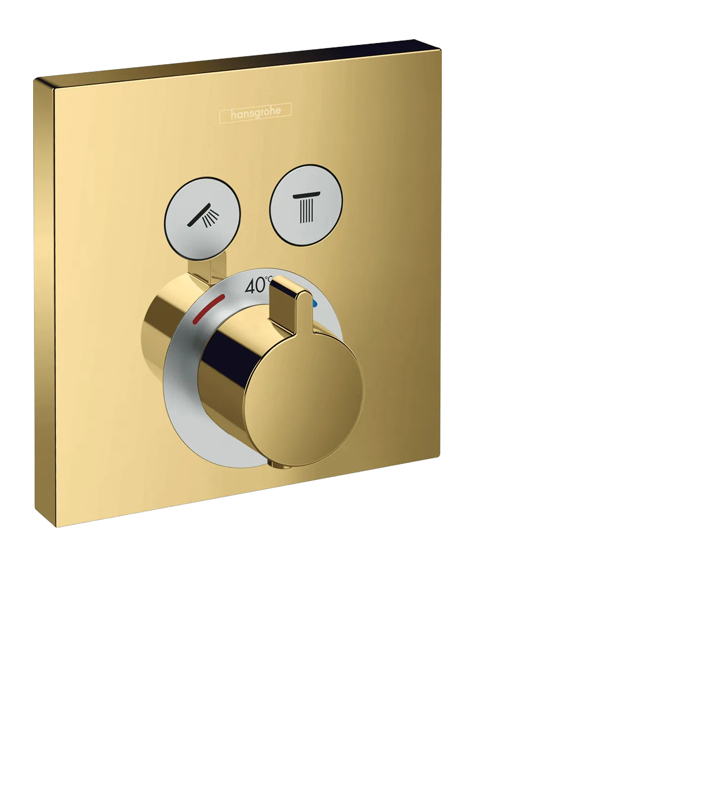 Thermostat Unterputz ShowerSelect Fertigset 2 Verbraucher chrom Thermostat Unterputz ShowerSelect Fertigset 2 Verbraucher chrom