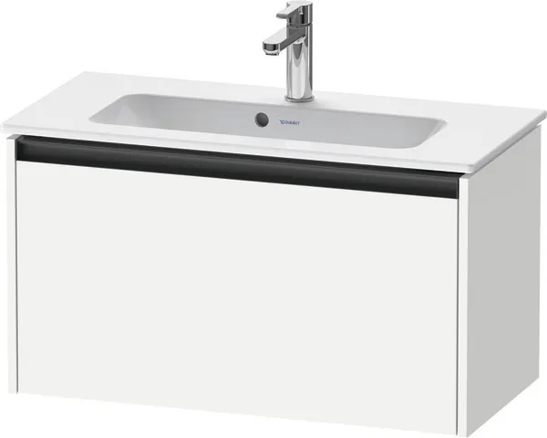 Duravit Waschtischunterschrank wandhängend „Ketho.2“ 81 × 44 × 39 cm in Weiß Matt Duravit Waschtischunterschrank wandhängend „Ketho.2“ 81 × 44 × 39 cm in Weiß Matt