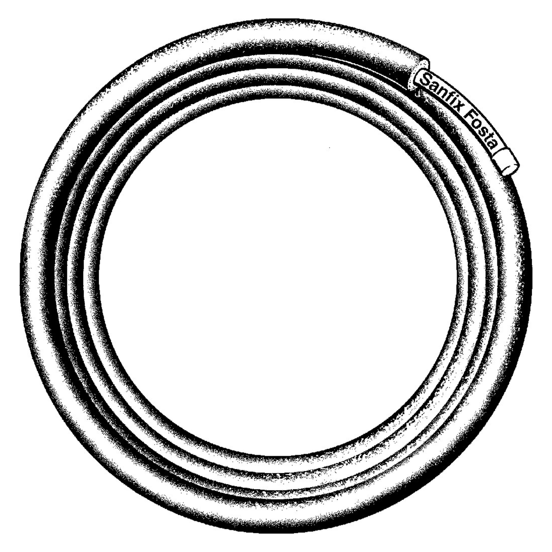 Viega „Sanfix Fosta“ Kunststoffrohr mit Dämmung PE-Xc/Al/PE-Xc ⌀ 16 × 2,2 mm