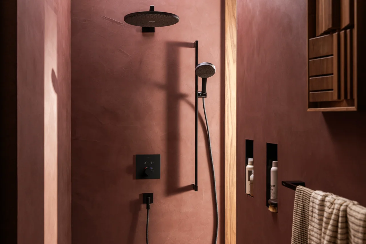 Hansgrohe XtraStoris Minimalistic Wandnische rahmenlos, Mattschwarz, 300 x 150 x 100 mm Hansgrohe XtraStoris Minimalistic Wandnische rahmenlos, Mattschwarz, 300 x 150 x 100 mm