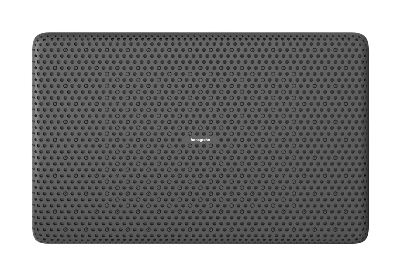 Hansgrohe Raindance Alive Q Kopfbrause, Brushed Black Chrome, 214 x 343 mm, 1-Jet, verstellbarer Winkel, DropGuard, G 1/2 Hansgrohe Raindance Alive Q Kopfbrause, Brushed Black Chrome, 214 x 343 mm, 1-Jet, verstellbarer Winkel, DropGuard, G 1/2