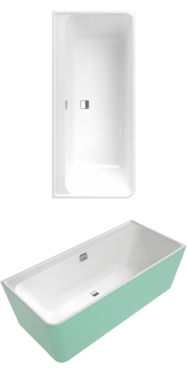 Villeroy & Boch Vorwand-Badewanne Collaro, Eckmontage rechts, 1790 x 790 mm, Höhe 630 mm, Nutzinhalt 218 Liter, Farbe Weiß Alpin