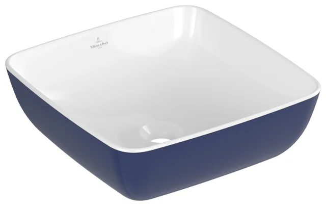Villeroy & Boch Aufsatzwaschtisch aus TitanCeram „Artis“ 130 mm in Deep Ocean