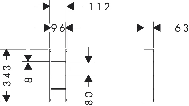 IntraStoris Schubkasteninneneinteilung Modul 115/340 Eiche Natur IntraStoris Schubkasteninneneinteilung Modul 115/340 Eiche Natur