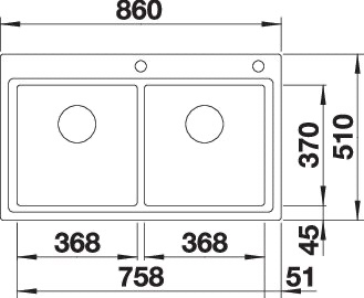 BLANCO DIVON II 8-IF BLANCO DIVON II 8-IF