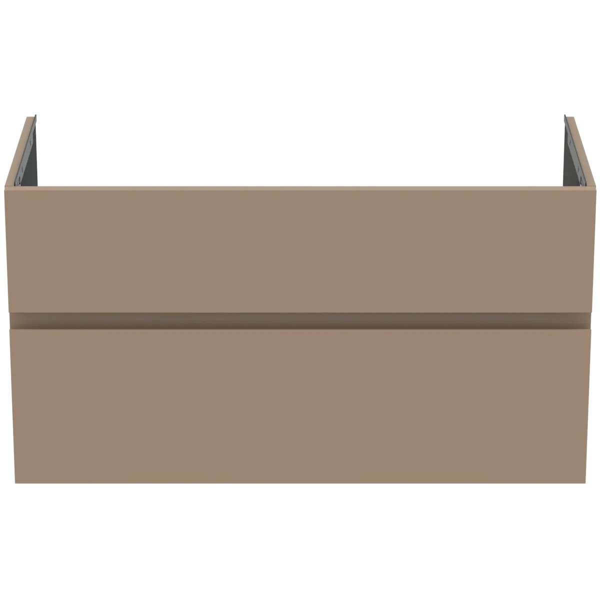 Ideal Standard Möbelwaschtischunterschrank Finesse 1000x440x545mm 2 Auszüge Greige matt Ideal Standard Möbelwaschtischunterschrank Finesse 1000x440x545mm 2 Auszüge Greige matt