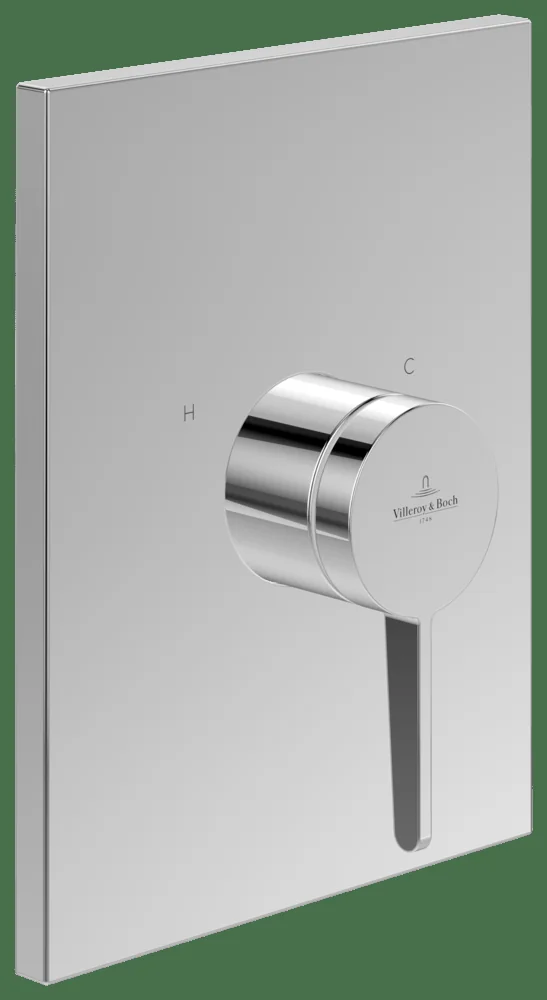 Villeroy & Boch Conum Unterputz-Einhebel-Armatur TVS127004000, Chrom, 150x190x119mm
