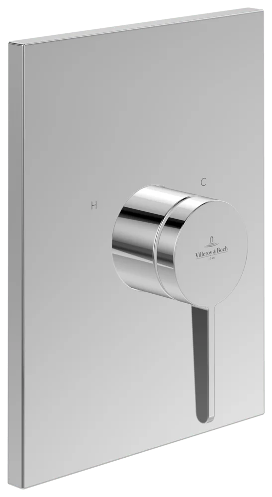 Villeroy & Boch Conum Unterputz-Einhebel-Armatur TVS127004000, Chrom, 150x190x119mm