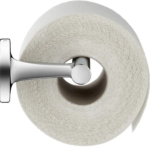 Duravit Toilettenpapierhalter „Starck T“ 15,2 × 7,6 × 5 cm in Befestigung sichtbar Duravit Toilettenpapierhalter „Starck T“ 15,2 × 7,6 × 5 cm in Befestigung sichtbar