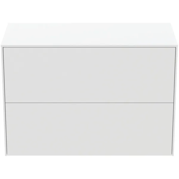 Ideal Standard Waschtischunterschrank Conca, 2 Auszüge, Weiß Ideal Standard Waschtischunterschrank Conca, 2 Auszüge, Weiß