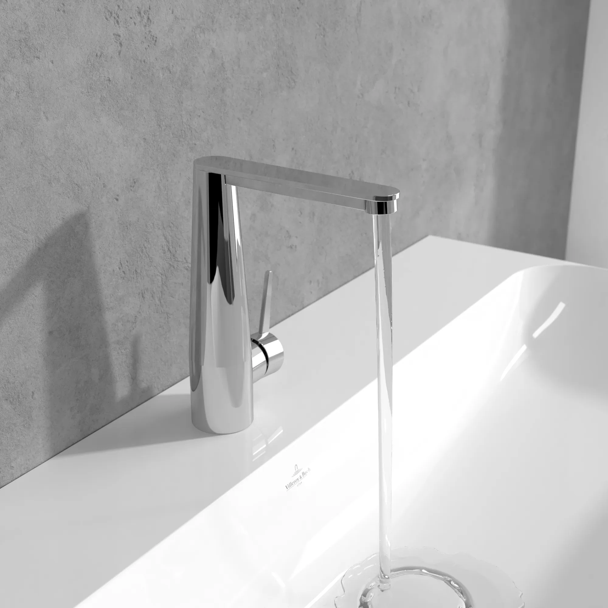 Villeroy & Boch Conum Einhebel-Waschtischarmatur TVW127004000, 49 x 210 x 174 mm, Chrom Villeroy & Boch Conum Einhebel-Waschtischarmatur TVW127004000, 49 x 210 x 174 mm, Chrom