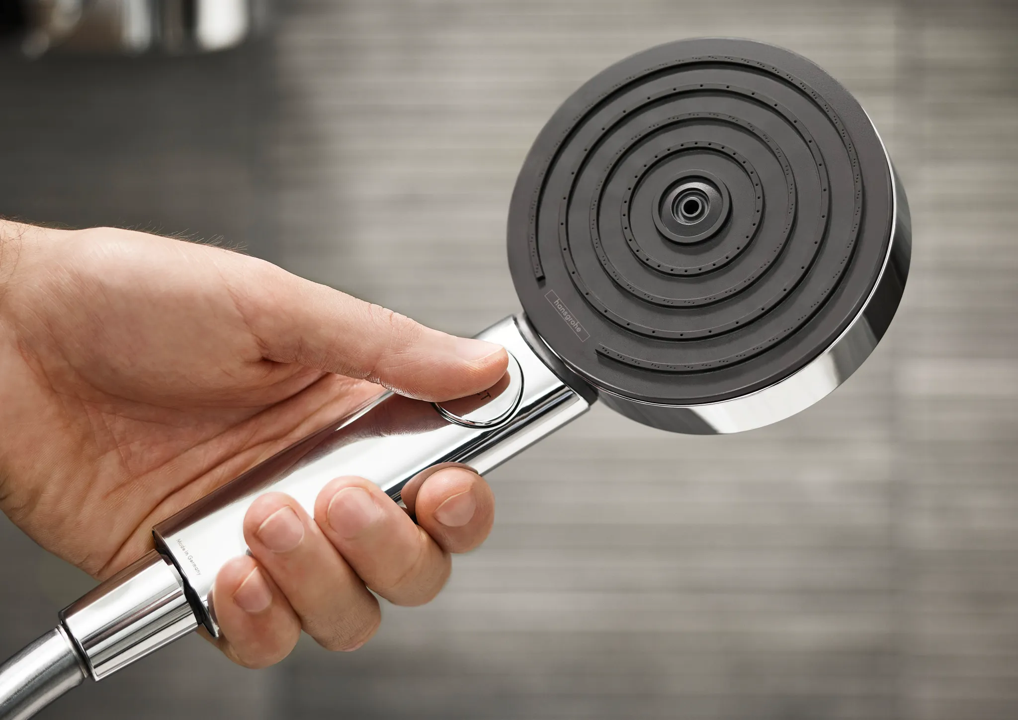 Handbrause Pulsify 105 3jet EcoSmart Relaxation chrom Handbrause Pulsify 105 3jet EcoSmart Relaxation chrom