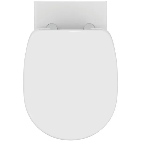 WC-Paket Connect, WC randlos, mit WC-Sitz Softclosing, 365x550x340mm, Weiß