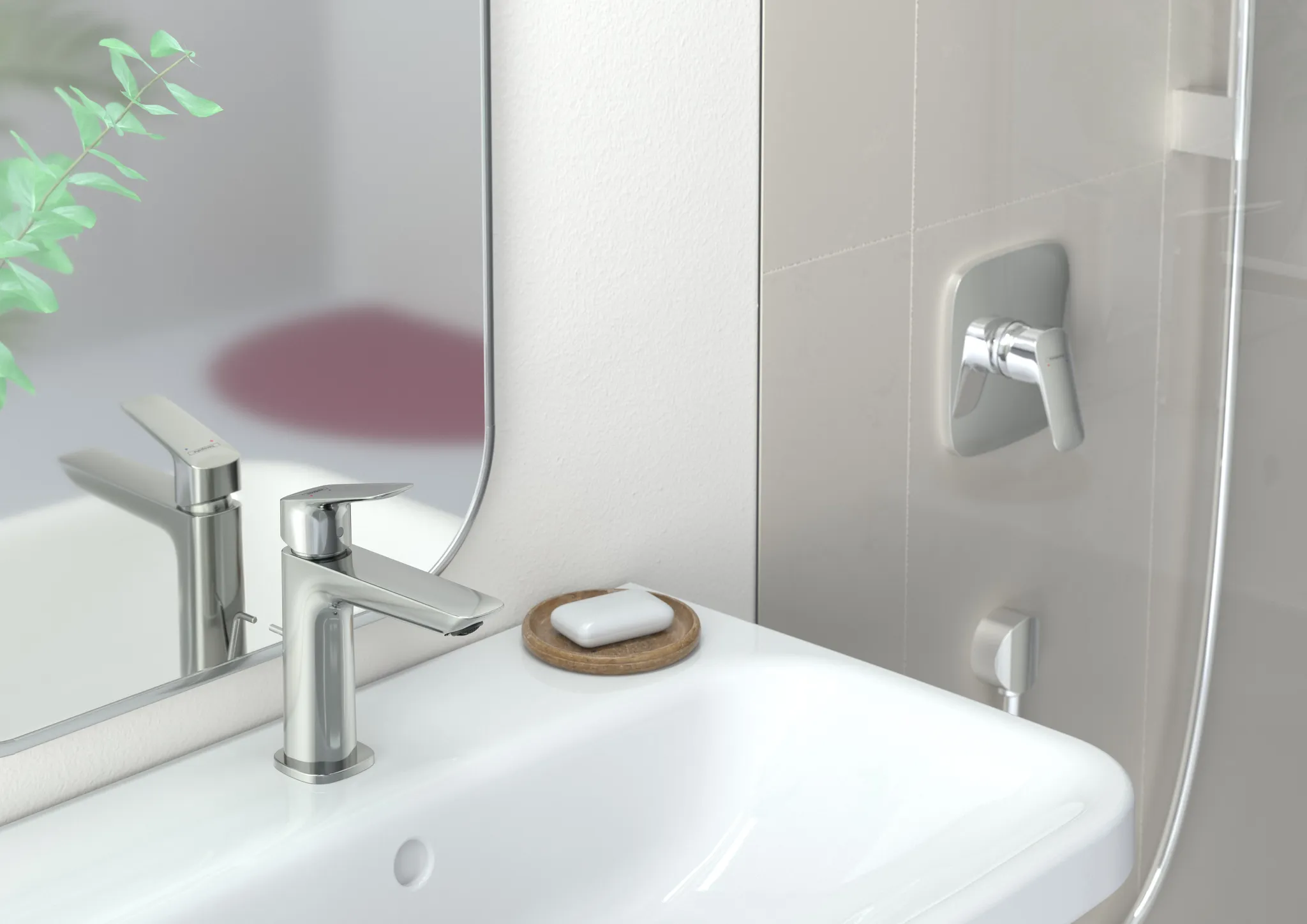 Hansgrohe Logis Einhebel-Waschtischmischer 110 Fine, Chrom Hansgrohe Logis Einhebel-Waschtischmischer 110 Fine, Chrom