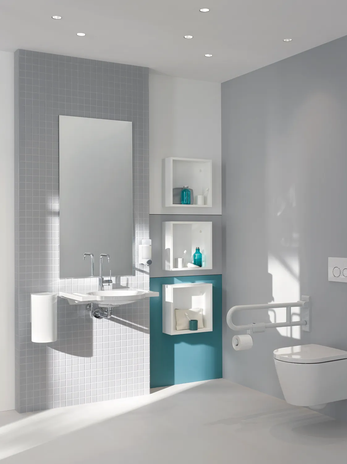 HEWI Seifenspender „Serie 477“ 12,2 × 20,8 × ⌀ 7,5 cm HEWI Seifenspender „Serie 477“ 12,2 × 20,8 × ⌀ 7,5 cm