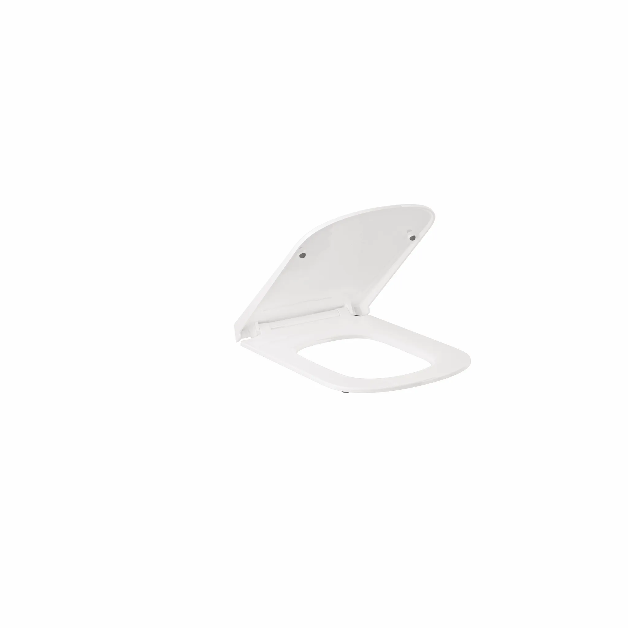 Kludi WC-Sitz „Resa S“ in mattschwarz (≈ RAL 9011), Quick Release, Soft Closing