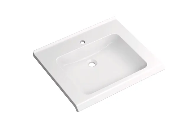HEWI Waschtisch S-Form, 650x565mm, alpinweiß HEWI Waschtisch S-Form, 650x565mm, alpinweiß