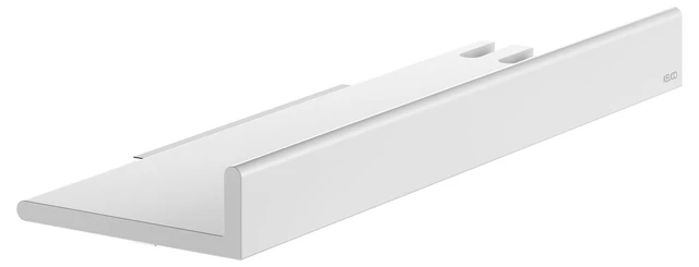 REVA 12859510000 Duschablage mit integriertem Glasabzieher weiß