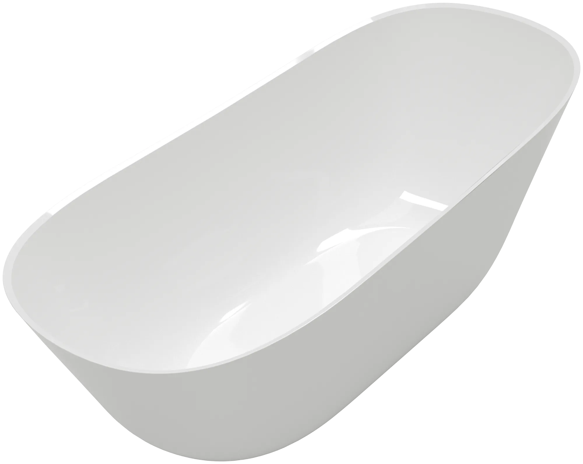 Villeroy & Boch Badewanne „Theano“ freistehend soft-edge 170 × 75 cm in Weiß Alpin Villeroy & Boch Badewanne „Theano“ freistehend soft-edge 170 × 75 cm in Weiß Alpin