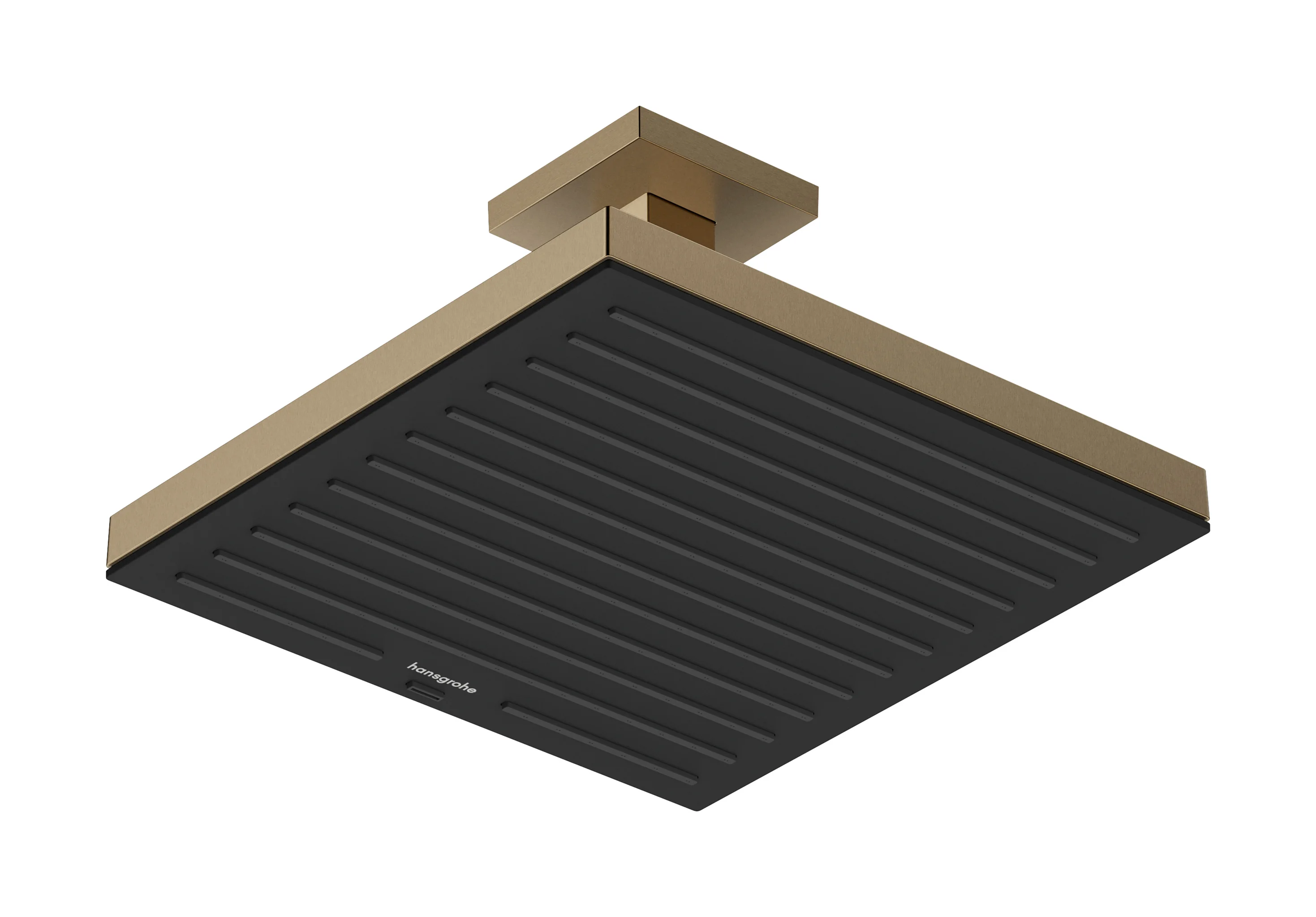 Hansgrohe Pulsify E Kopfbrause 260x260 mm PowderRain Brushed Bronze EcoSmart+ G 1/2 Hansgrohe Pulsify E Kopfbrause 260x260 mm PowderRain Brushed Bronze EcoSmart+ G 1/2