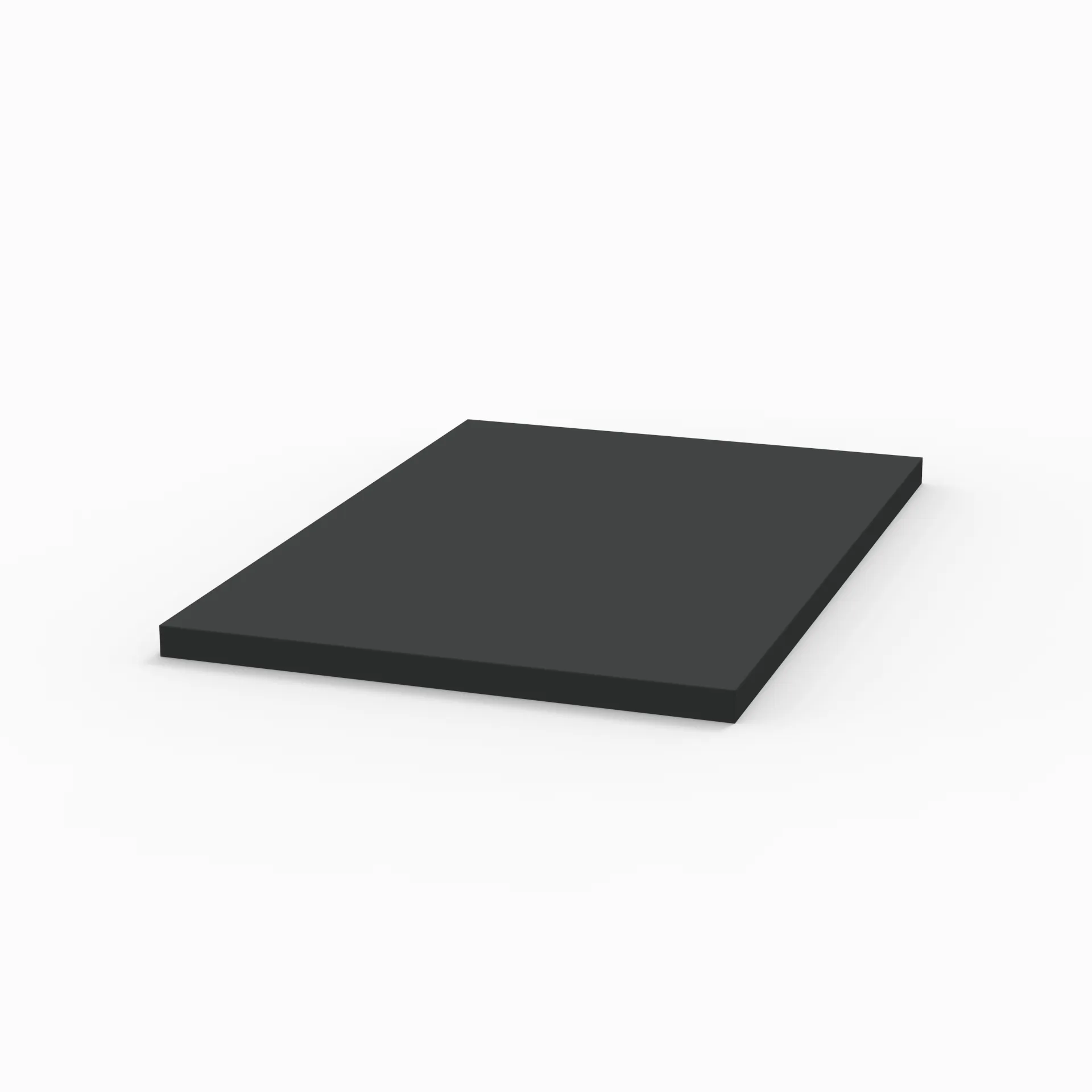 Sanipa Abdeckplatte „2morrow“ in Graphit (matt), 352 × 521 × 16 mm
