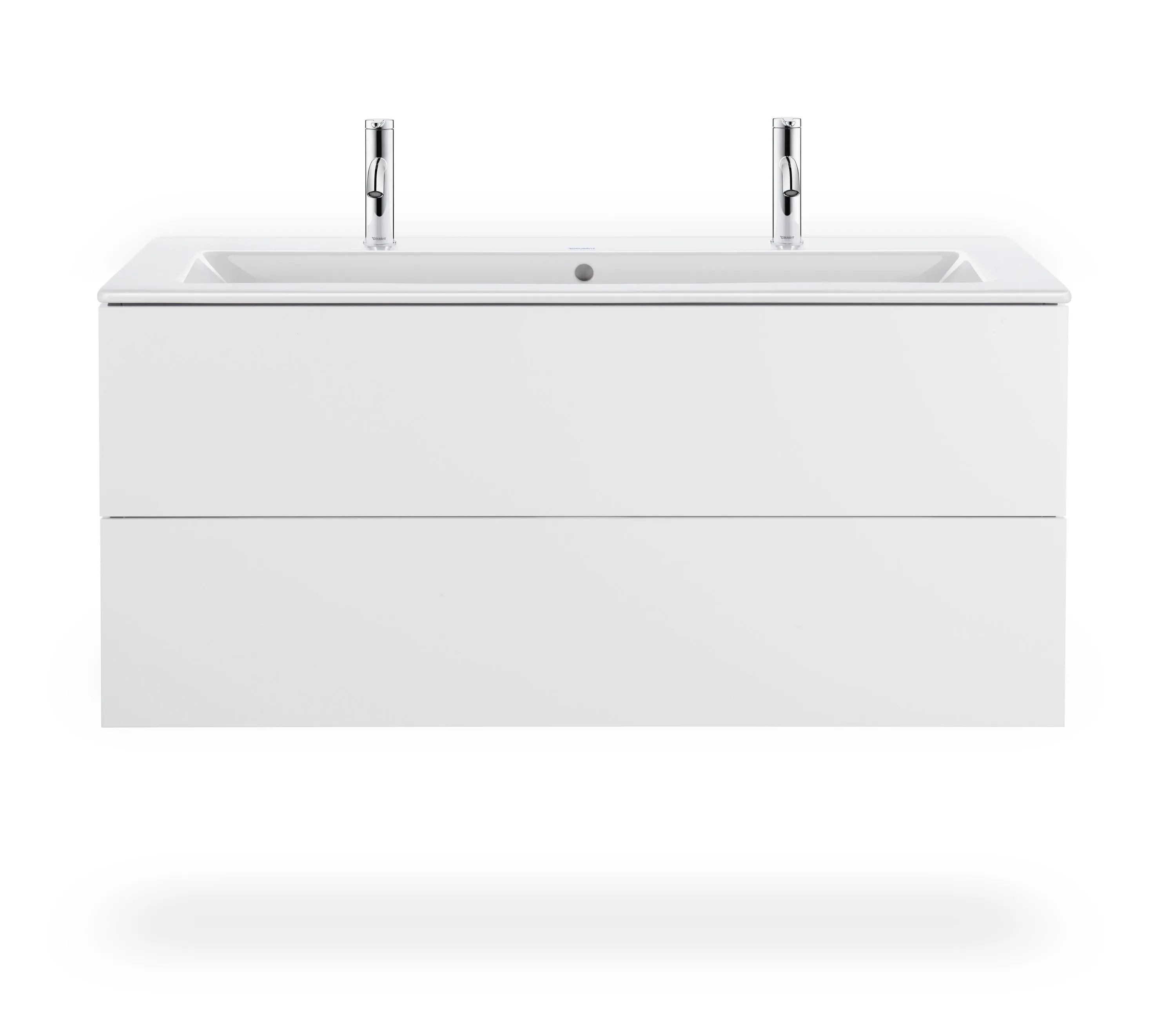 Wandwaschtisch „ME by Starck“, mit Überlauf, Hahnlochposition mittig in Weiß Hochglanz Wandwaschtisch „ME by Starck“, mit Überlauf, Hahnlochposition mittig in Weiß Hochglanz