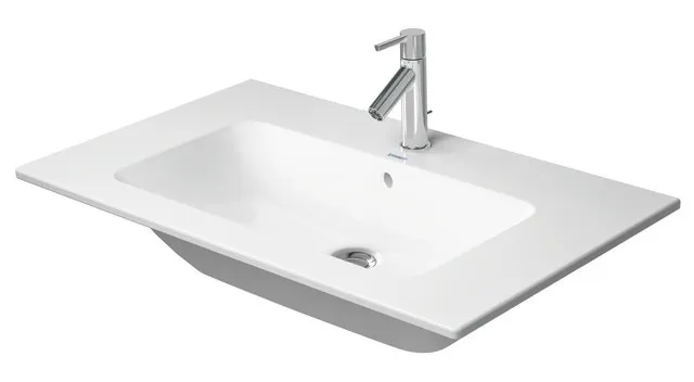 Wandwaschtisch „ME by Starck“, mit Überlauf in Weiß Hochglanz Becken: mittig / Farbe: Weiß Hochglanz / Größe: 83 × 49 cm / Hahnlochbohrung: ohne Hahnlochbohrung / Hahnlochposition: ohne / Oberflächenveredelung: mit WonderGliss / Überlauf: mit Überlauf Wandwaschtisch „ME by Starck“, mit Überlauf in Weiß Hochglanz Becken: mittig / Farbe: Weiß Hochglanz / Größe: 83 × 49 cm / Hahnlochbohrung: ohne Hahnlochbohrung / Hahnlochposition: ohne / Oberflächenveredelung: mit WonderGliss / Überlauf: mit Überlauf