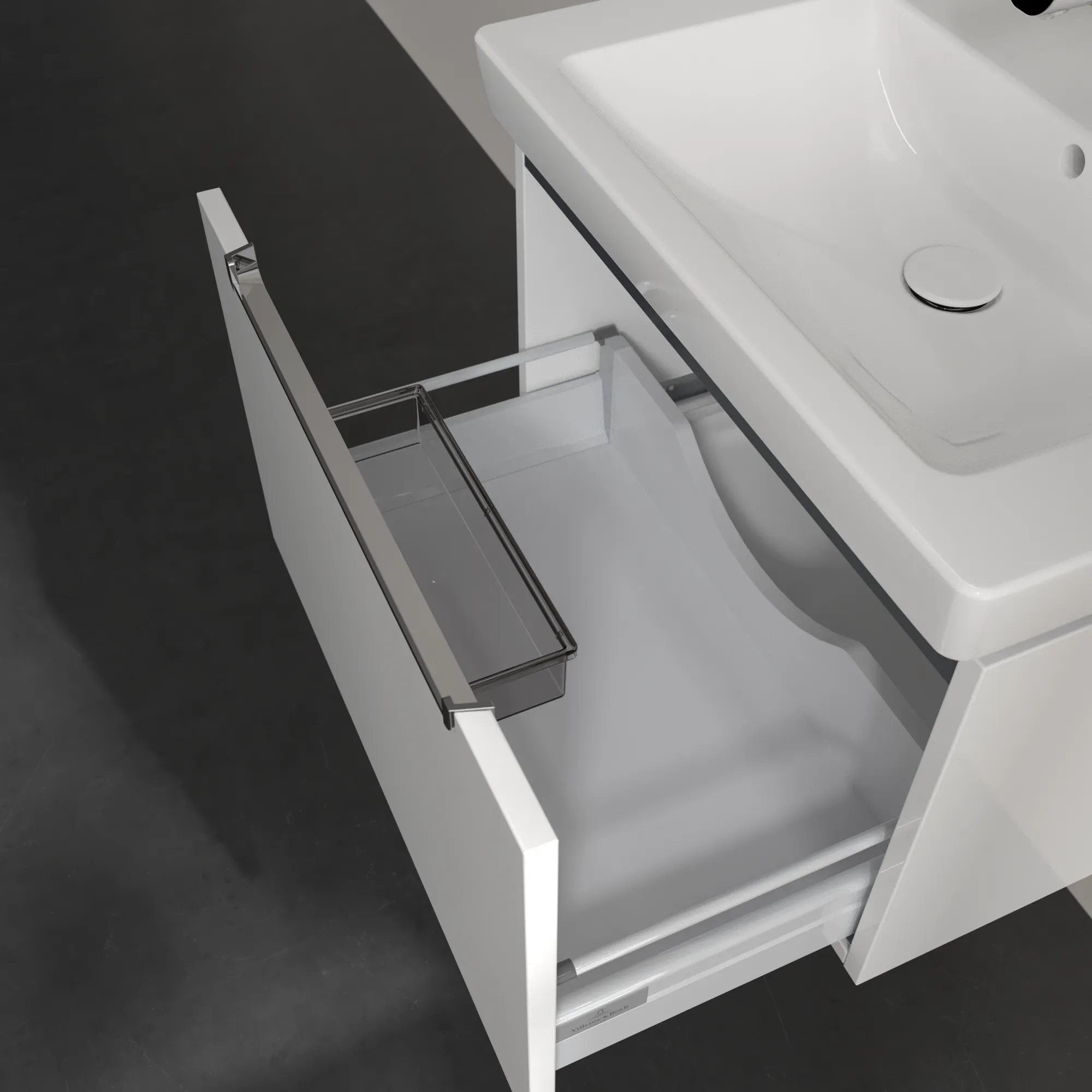 Villeroy & Boch Subway 2.0 Waschbeckenunterschrank Glossy White A68810, 637x420x454 mm Villeroy & Boch Subway 2.0 Waschbeckenunterschrank Glossy White A68810, 637x420x454 mm