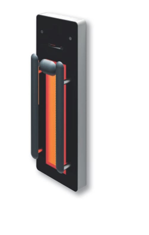 repaBAD Infrarotpaneel mit Bluetooth „Palma“ 37 × 110 cm in Dark Black repaBAD Infrarotpaneel mit Bluetooth „Palma“ 37 × 110 cm in Dark Black